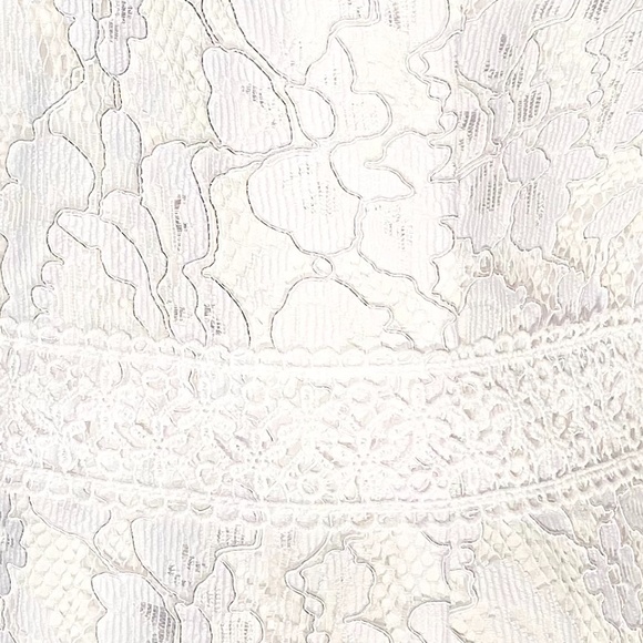 NWT - Nanette Lepore V-Neck Sleeveless Lace Dress - Picture 12 of 16